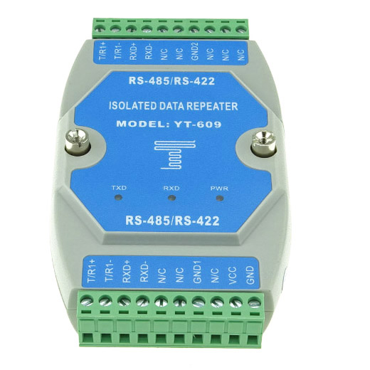 ????YT-609工業(yè)級(jí)RS485/422光電隔離器